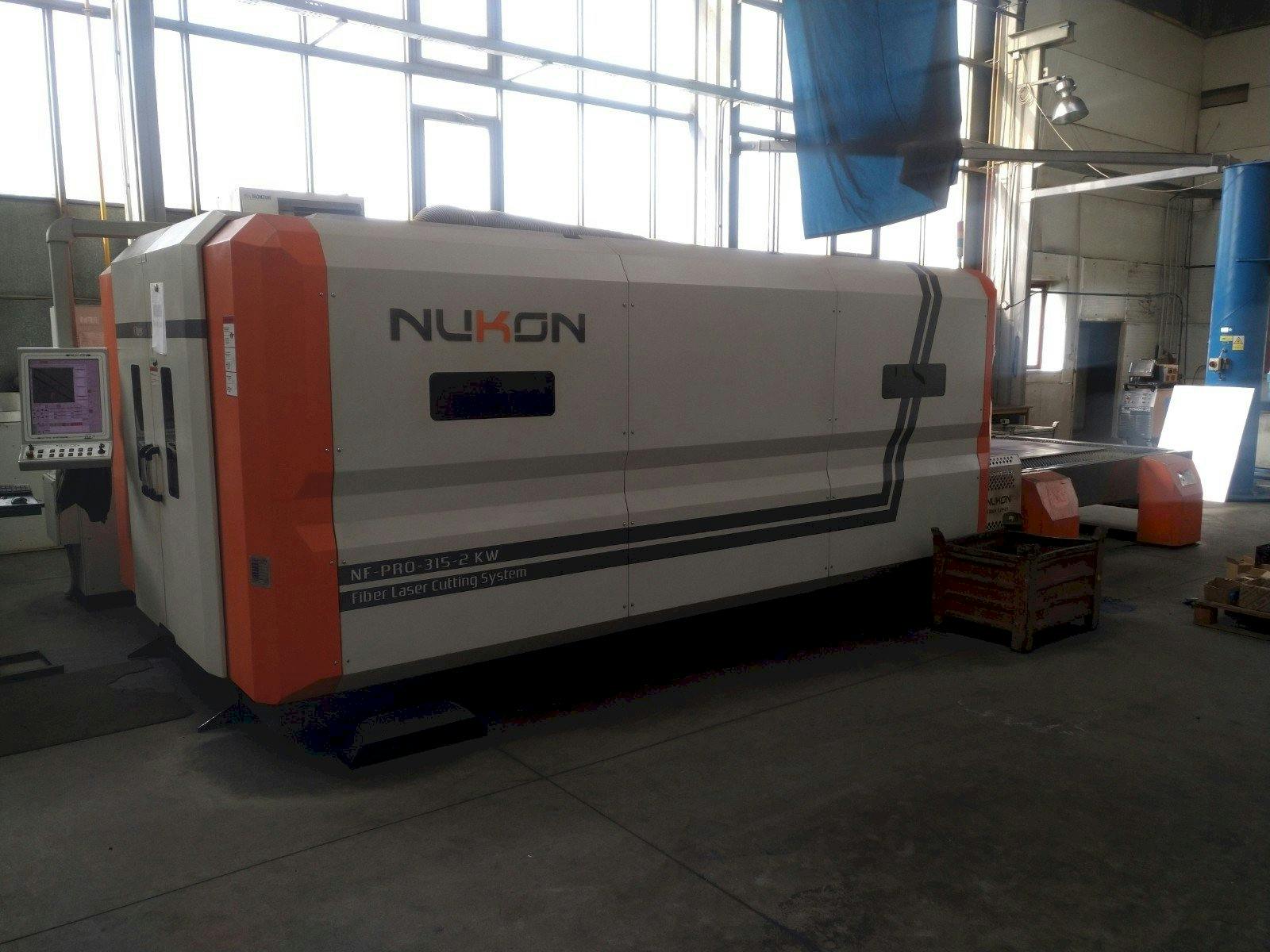 Frontansicht der NUKON NF PRO 315  Maschine