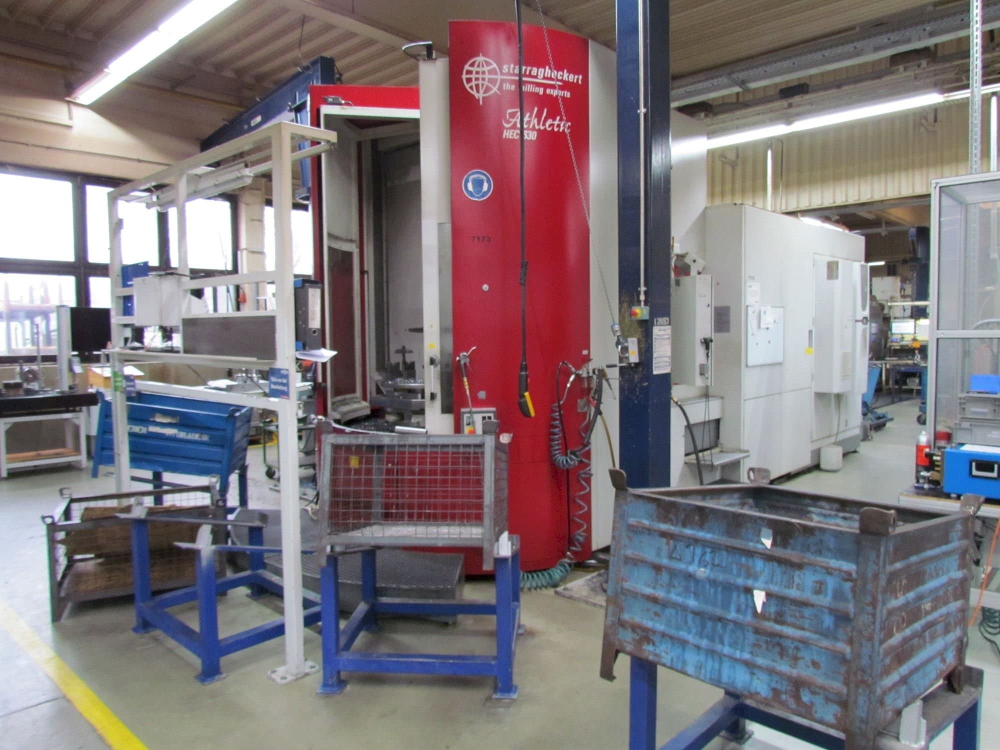 Frontansicht der Heckert HEC 630 Maschine