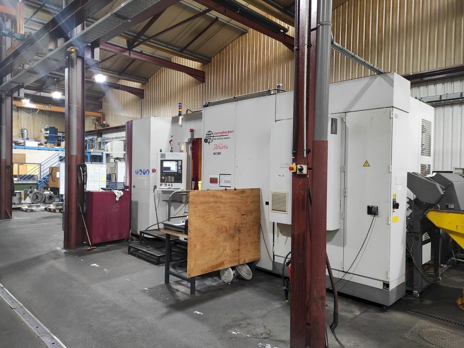 Frontansicht der Starrag HEC 800 - 5 AXES  Maschine