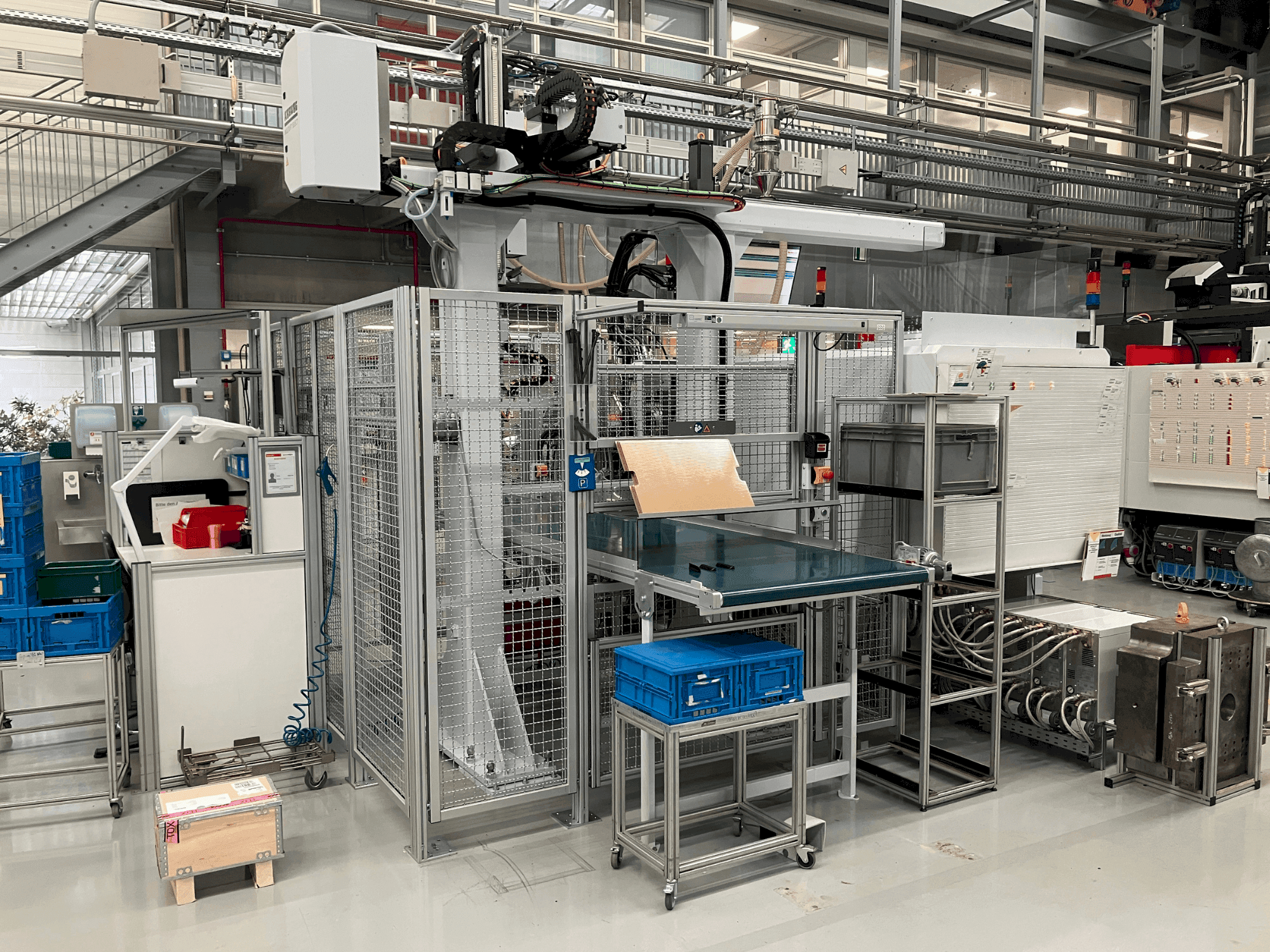 Frontansicht der Arburg Allrounder 520 S 1600-400/170  Maschine