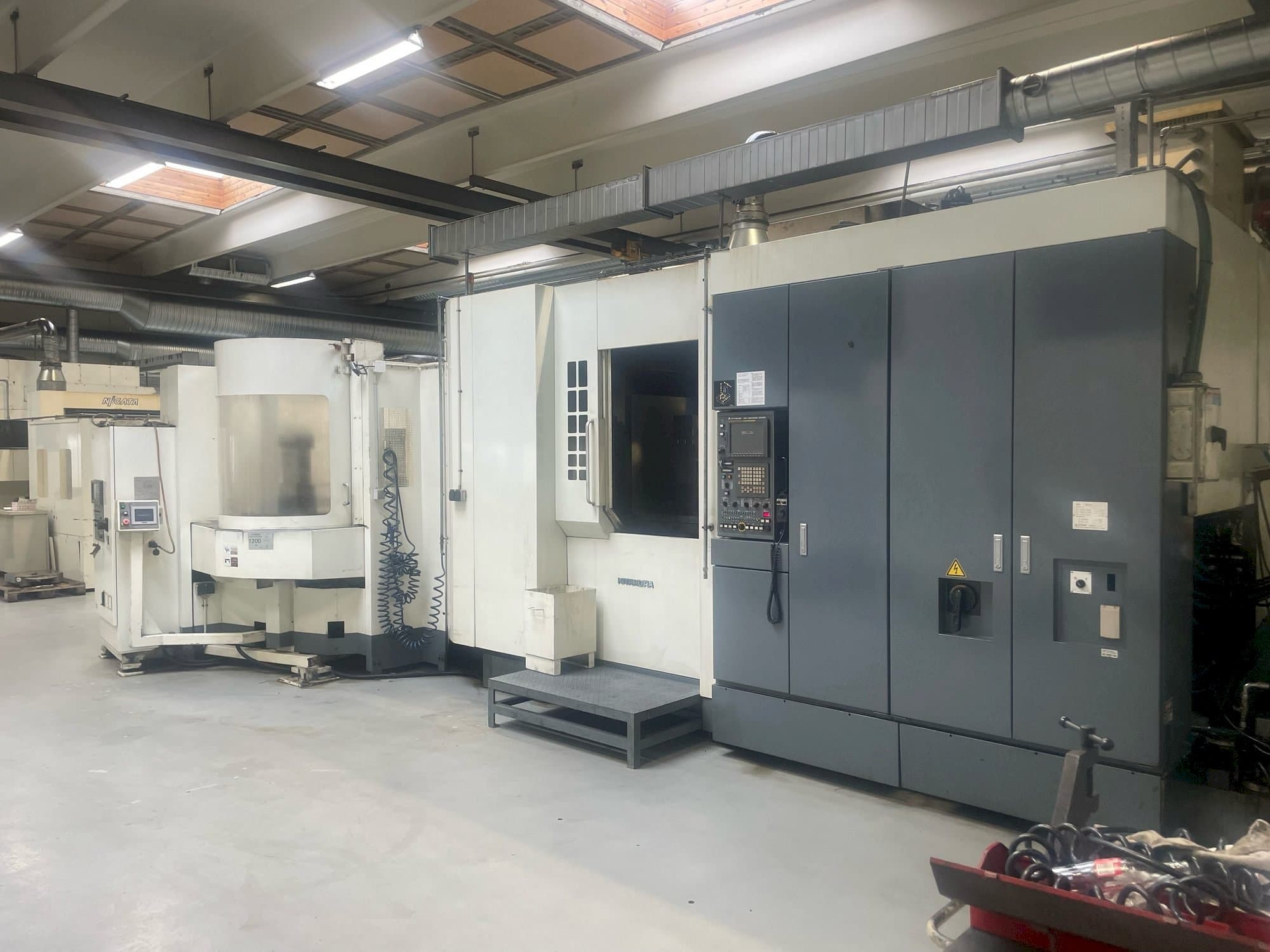 Frontansicht der Kitamura HX630i  Maschine