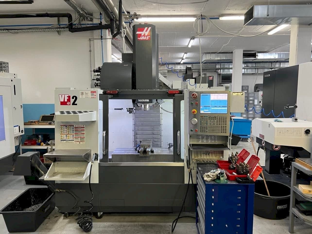 Frontansicht der HAAS VF-2 Maschine