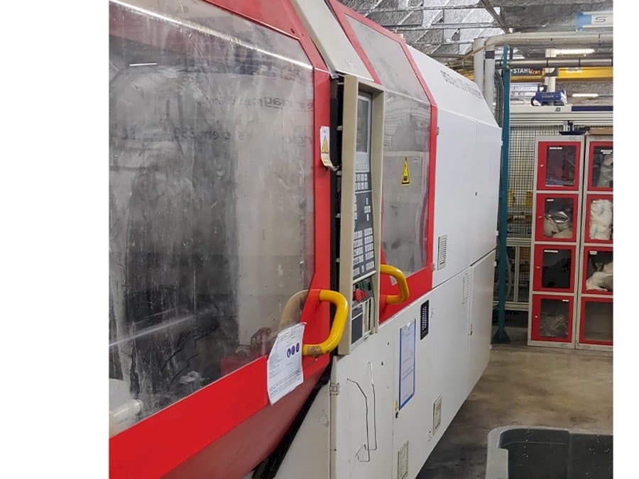 Frontansicht der DEMAG Ergotech 330-1450 system Maschine