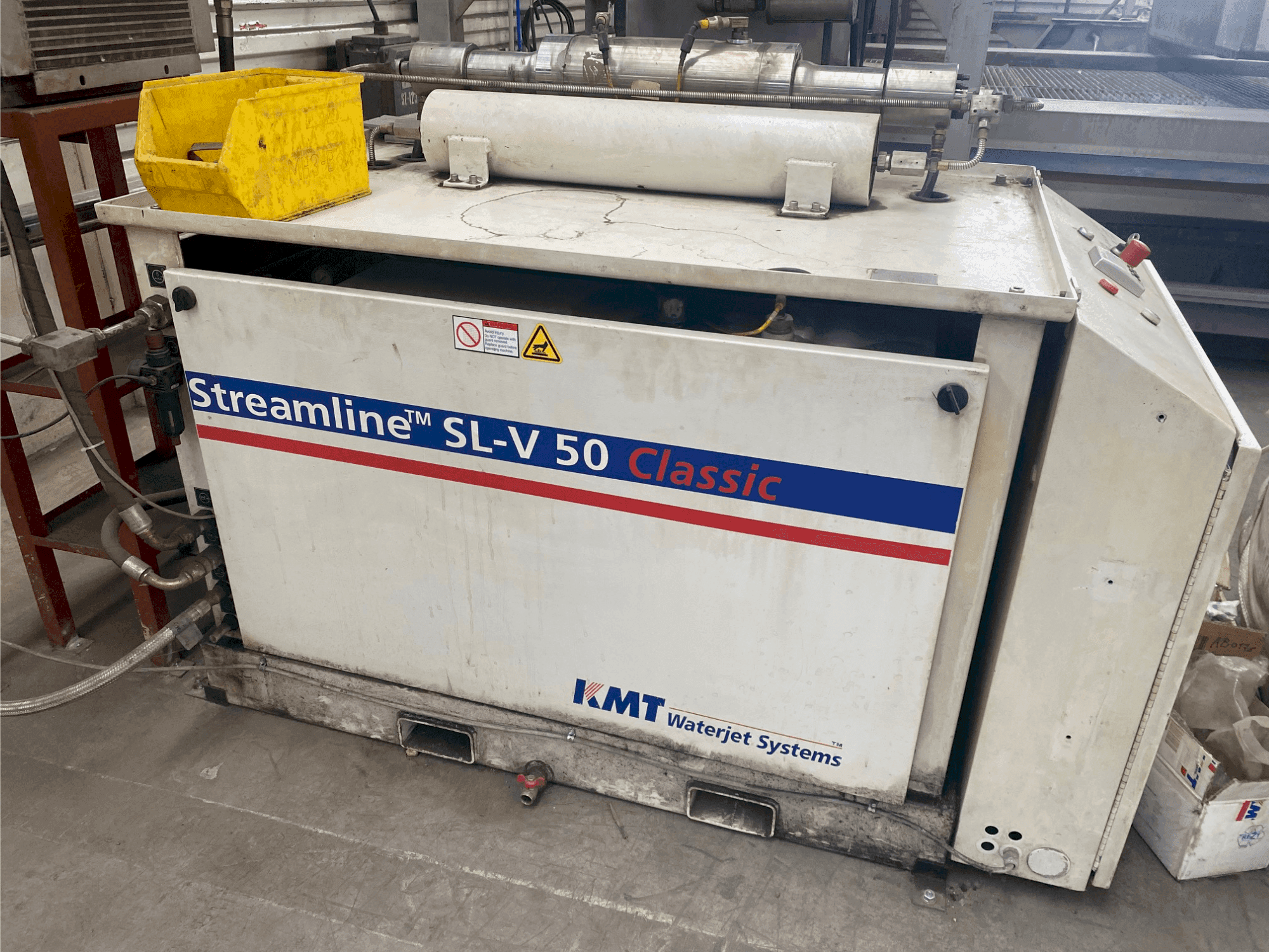 Frontansicht der KMT Streamline SL V50 Classic Maschine