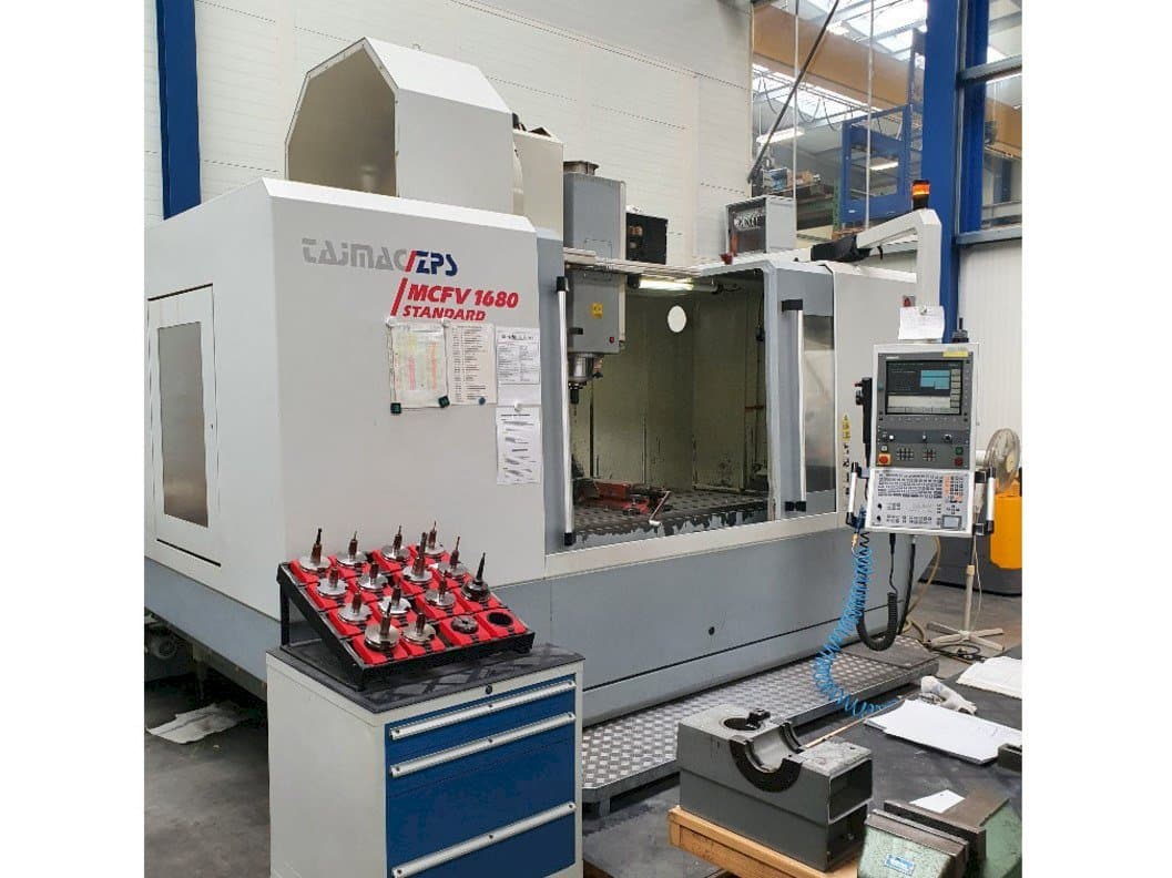 Frontansicht der ZPS MCFV 1680 Maschine