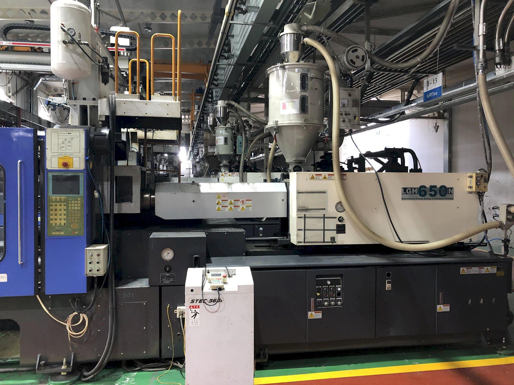 Frontansicht der LG LGH 650N Maschine