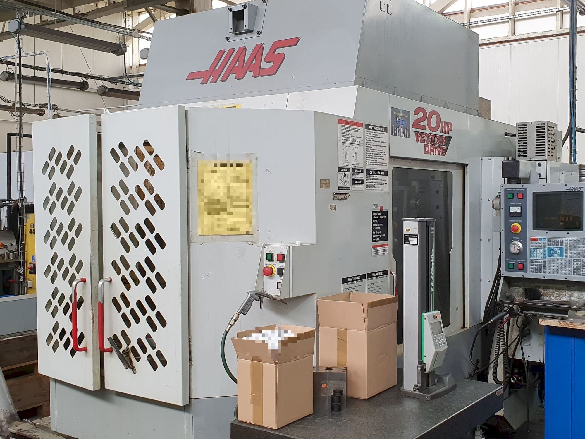 Frontansicht der HAAS HS-1RP HE Maschine