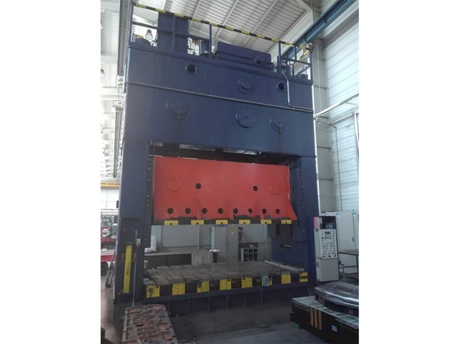 Frontansicht der Erfurt PKZZ 1000/4000 Maschine