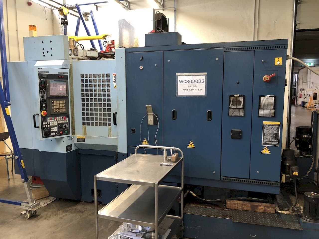 Frontansicht der Matsuura H Plus-300 Maschine