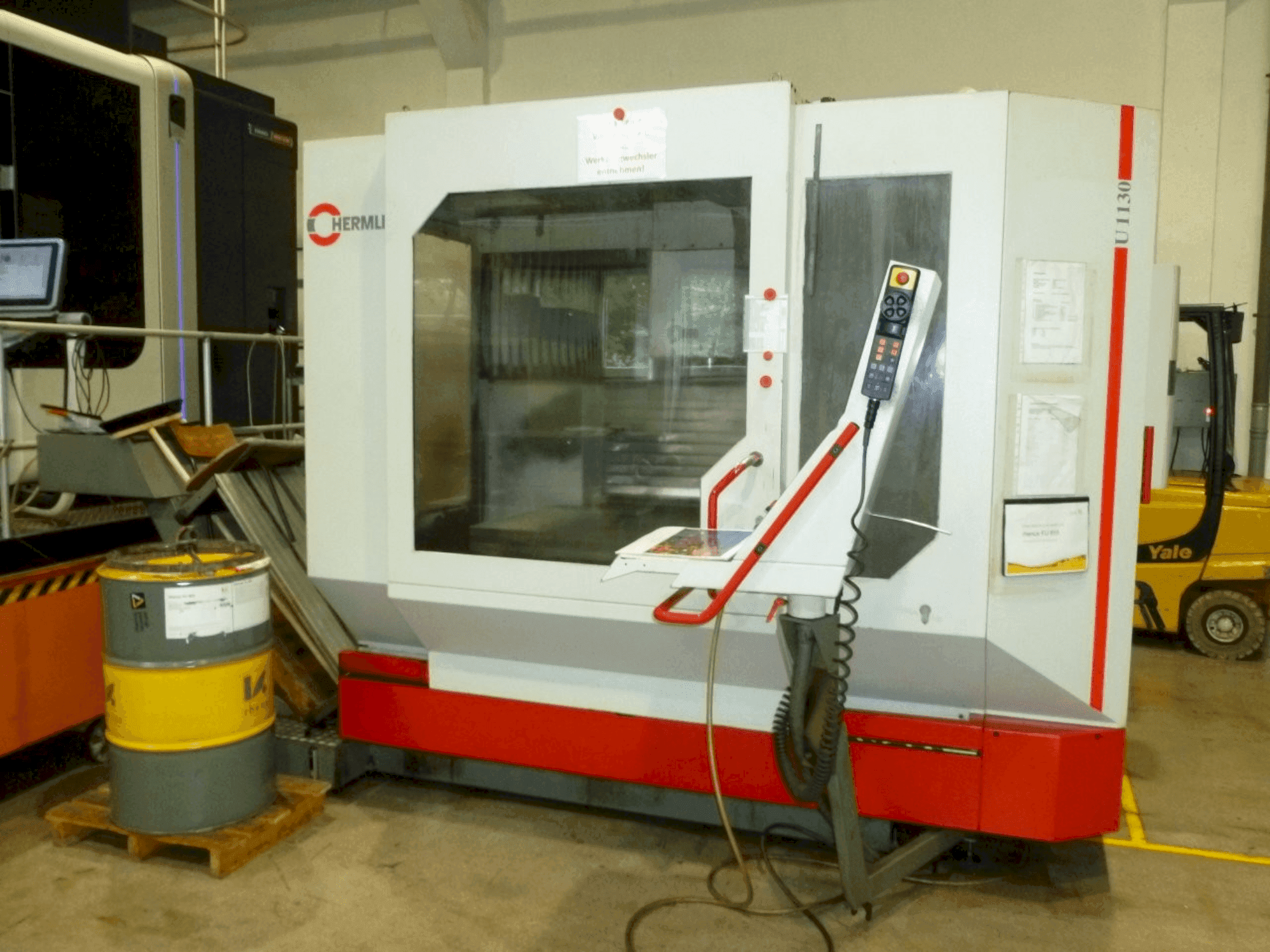 Frontansicht der HERMLE U1130  Maschine