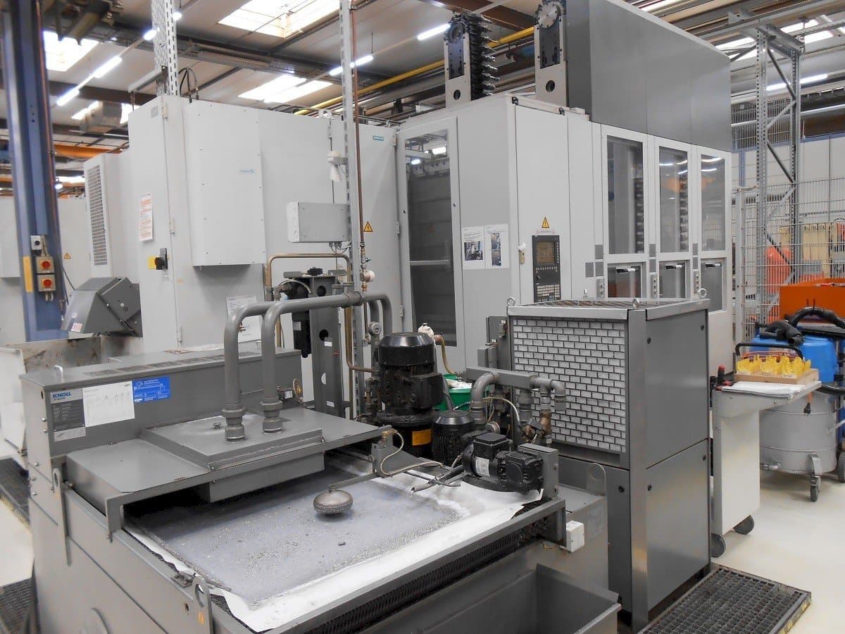 Frontansicht der Heckert HEC 500 D XXL Maschine
