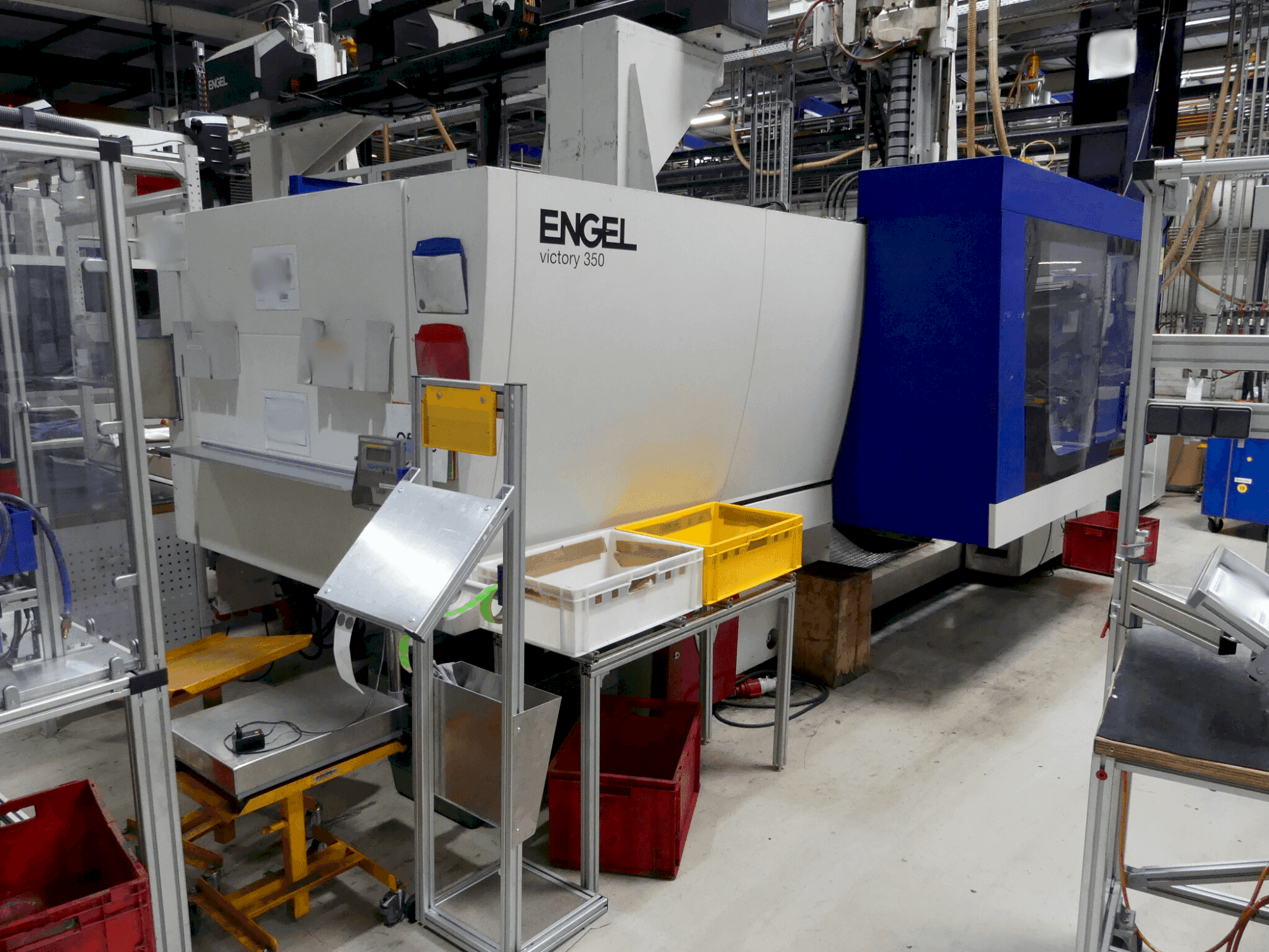 Frontansicht der Engel Victory 2050H/650v/350 Combi  Maschine