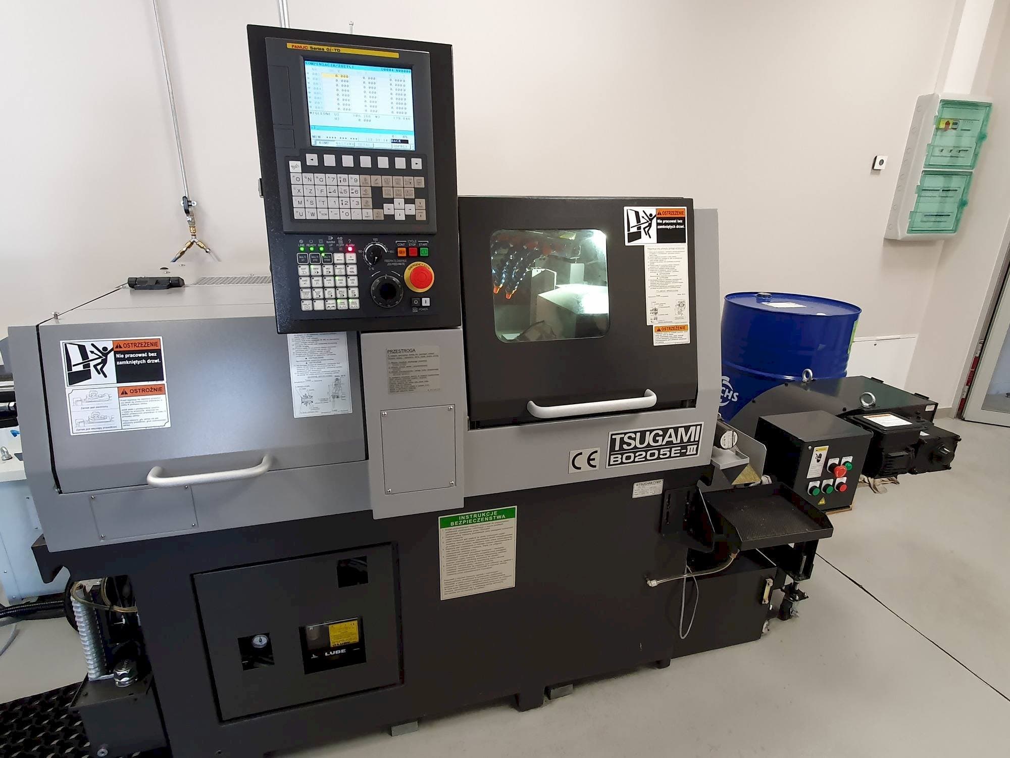 Frontansicht der TSUGAMI B0205E-III Maschine