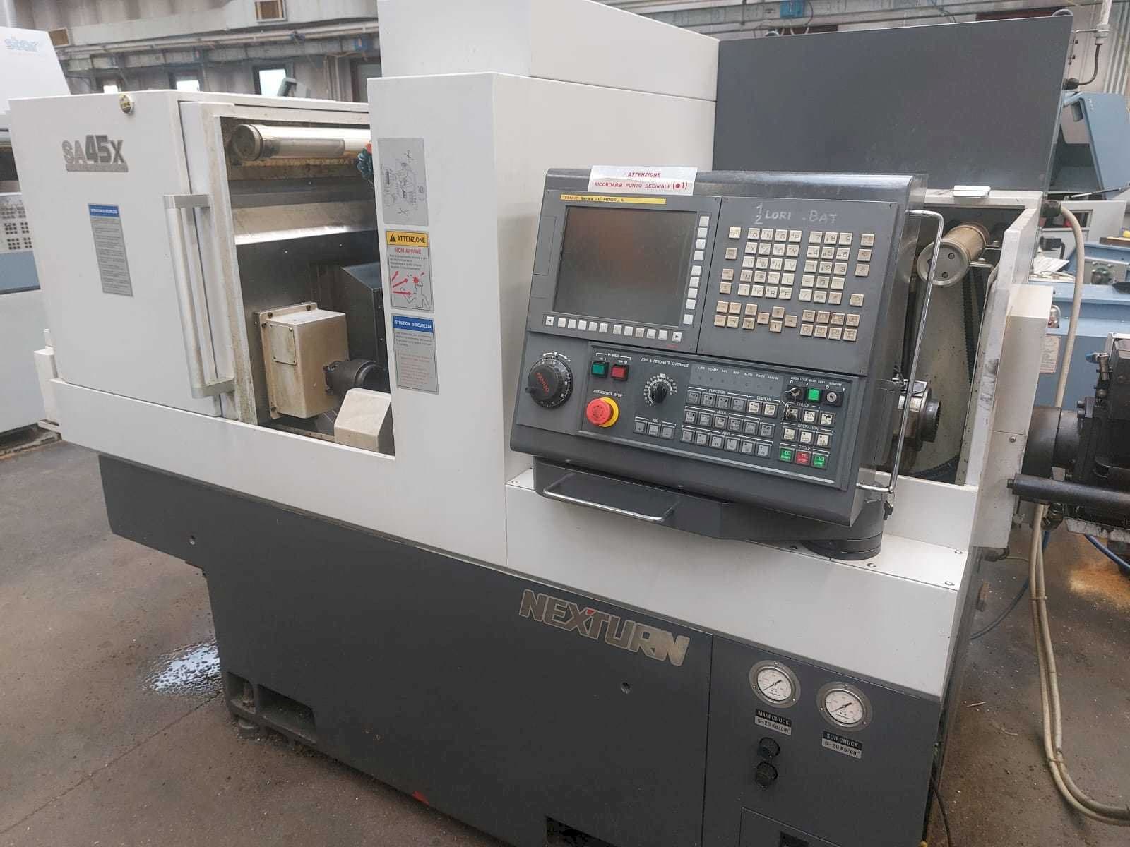 Frontansicht der Nexturn SA 45X Maschine