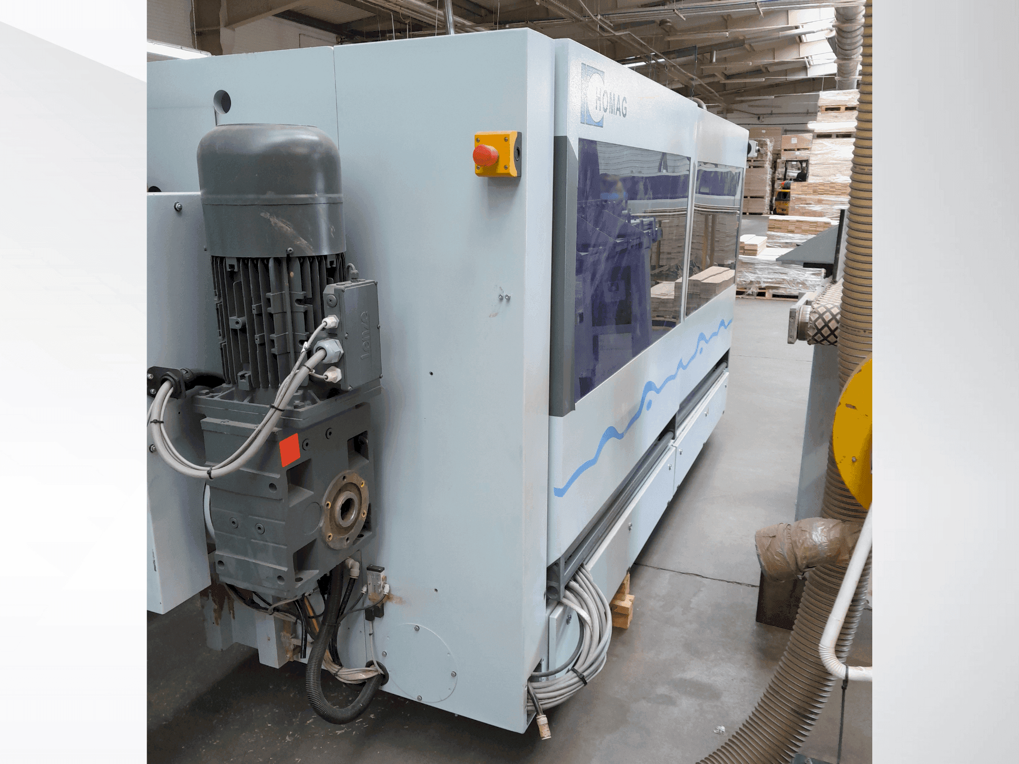 Frontansicht der HOMAG PROFI FPL265/6/10/PW/N  Maschine