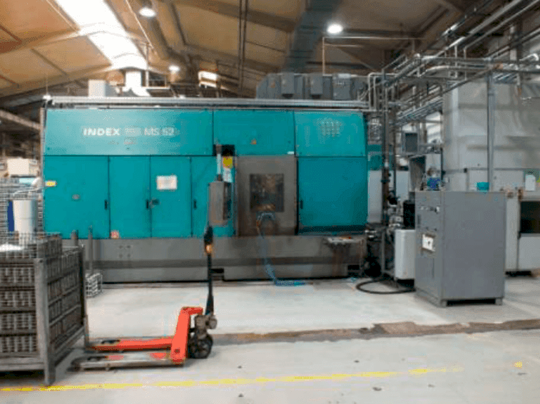 Frontansicht der Index MS 52 G Maschine