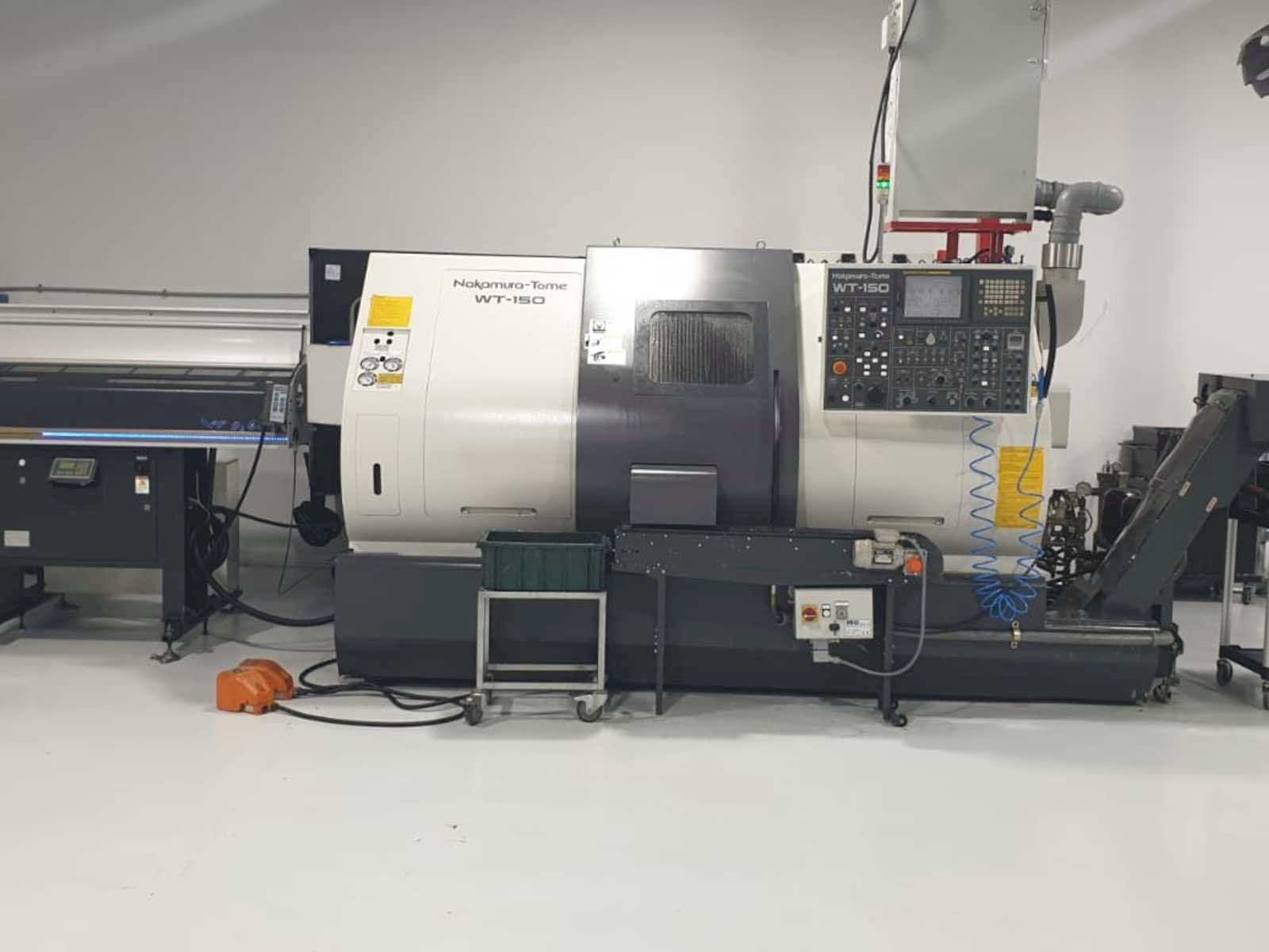Frontansicht der NAKAMURA-TOME WT-150  Maschine