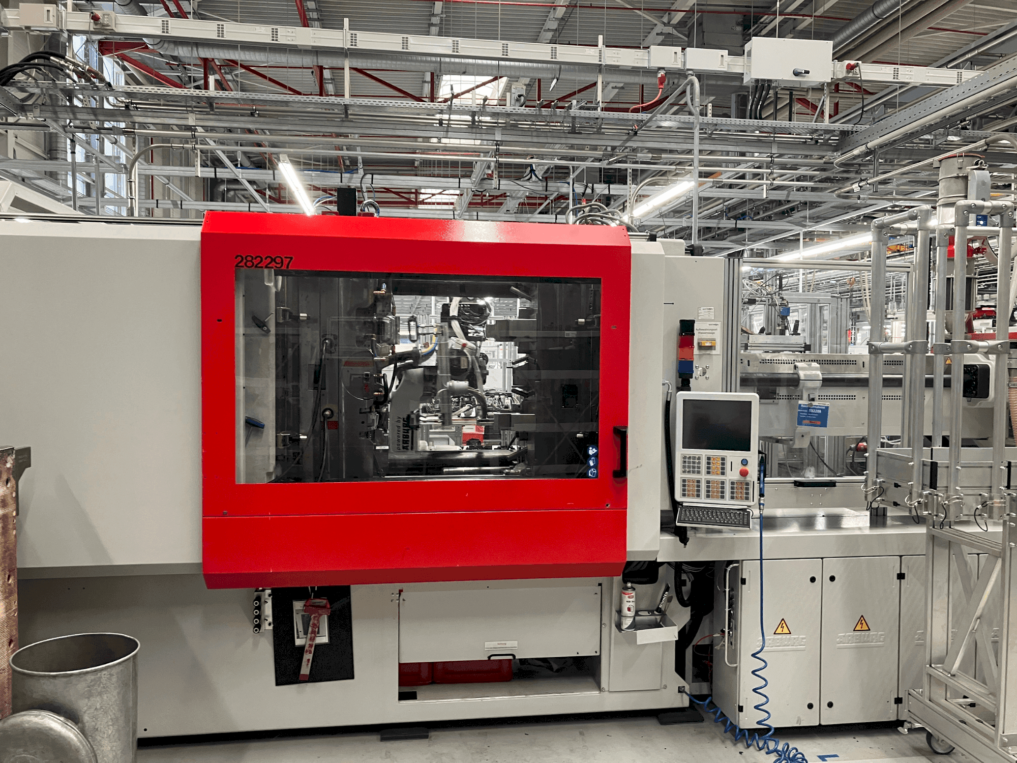 Frontansicht der Arburg Allrounder 920 S 5000-2100  Maschine