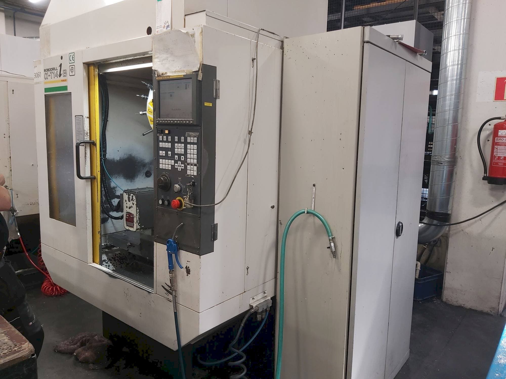 Frontansicht der FANUC Robodrill Alpha T14iB  Maschine