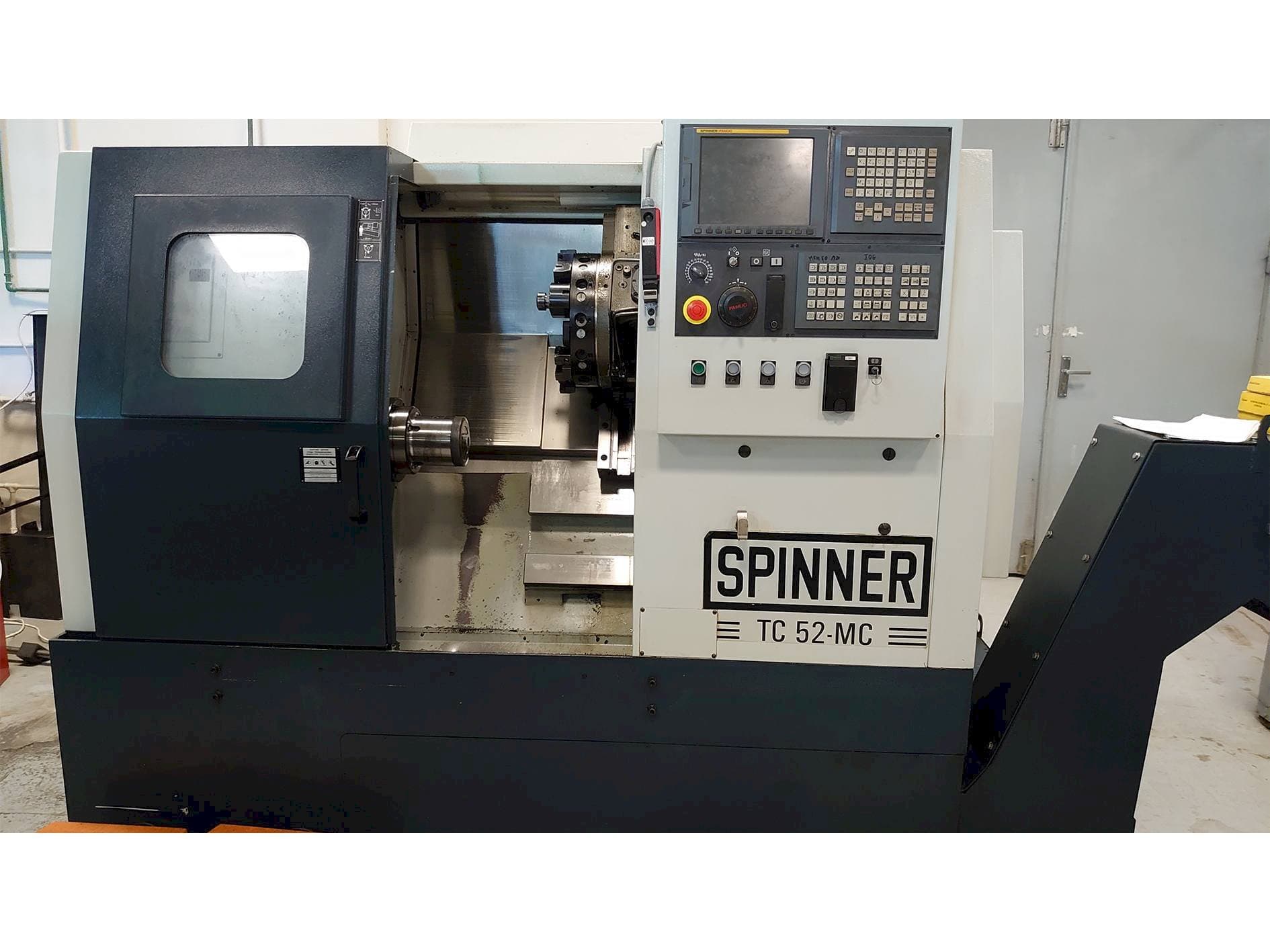 Frontansicht der SPINNER TC 52-MC Maschine