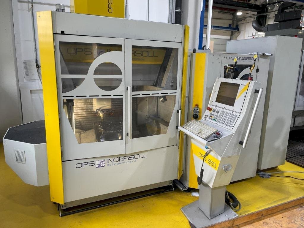 Frontansicht der OPS-INGERSOLL 650 Maschine