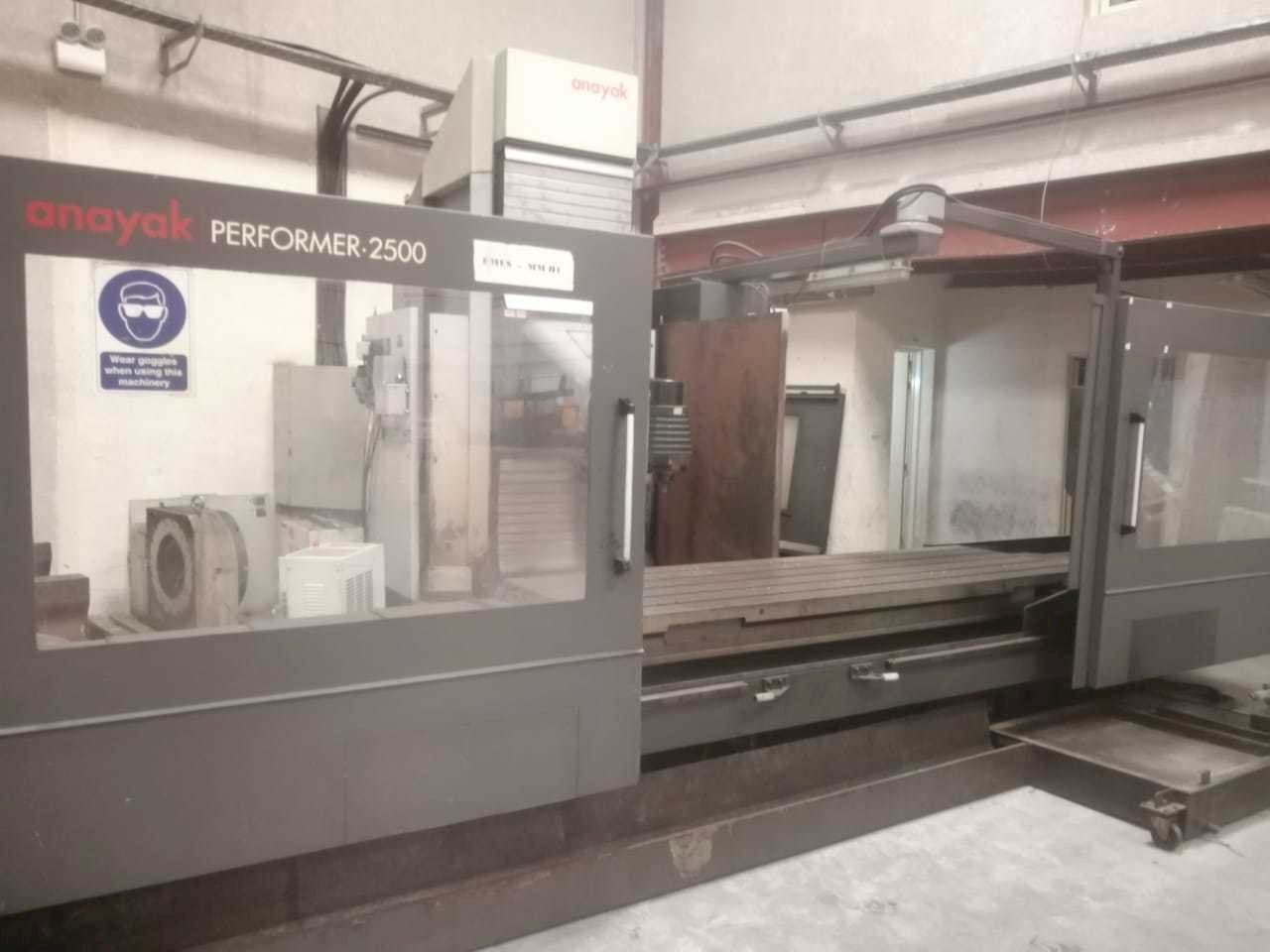 Frontansicht der ANAYAK PERFORMER-2500 Maschine