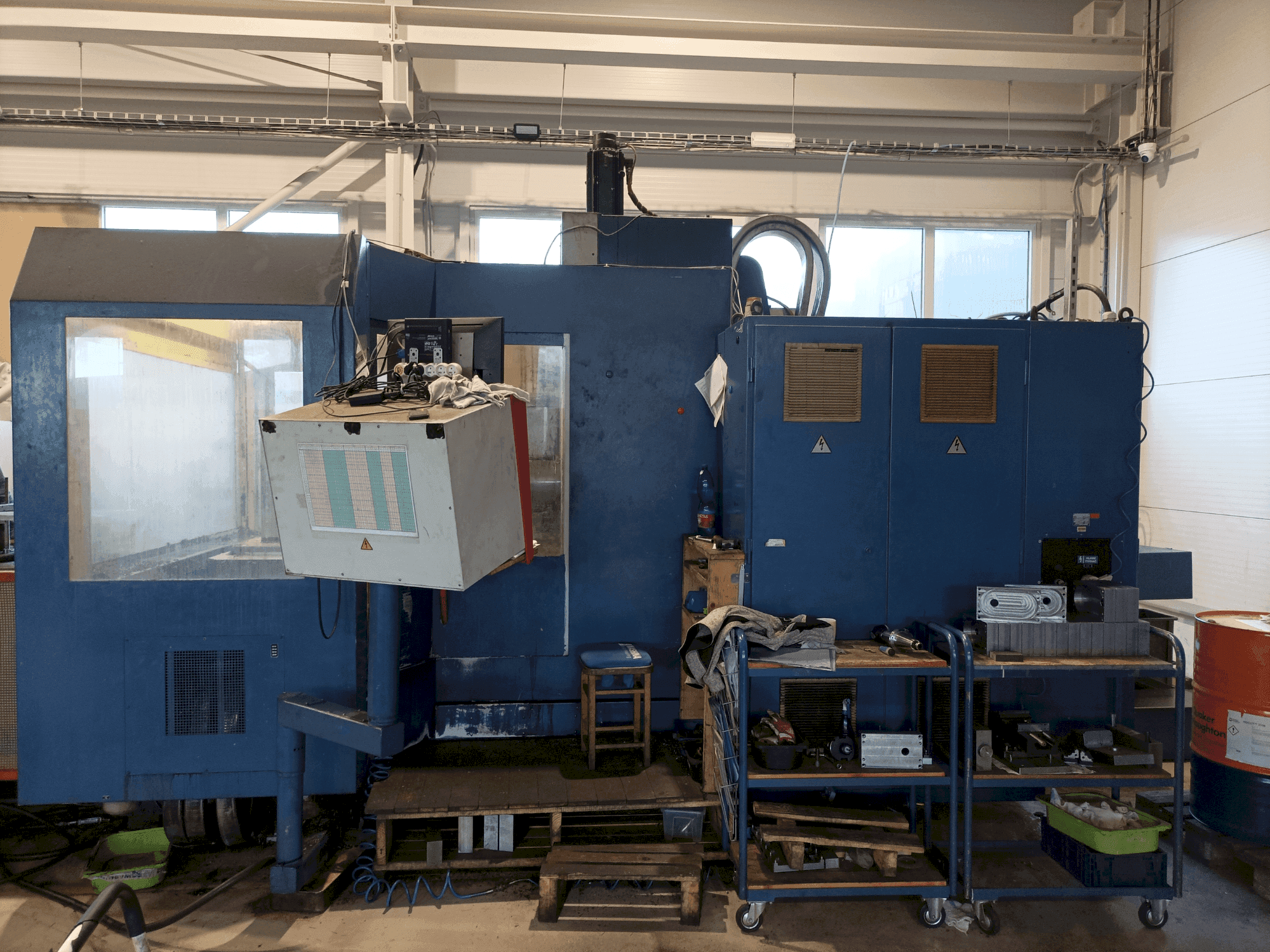 Frontansicht der ZPS MCFH 63 Maschine