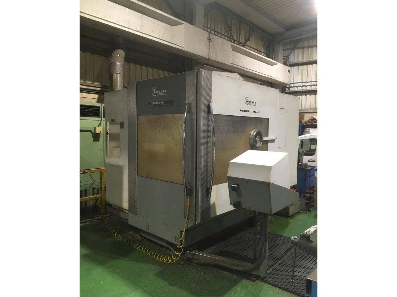 Frontansicht der DECKEL MAHO DMU 60P hi-dyn  Maschine