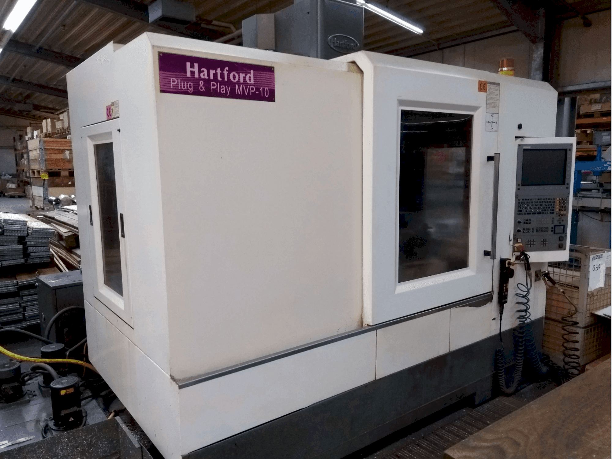 Frontansicht der HARTFORD Plug & Play MVP 10  Maschine