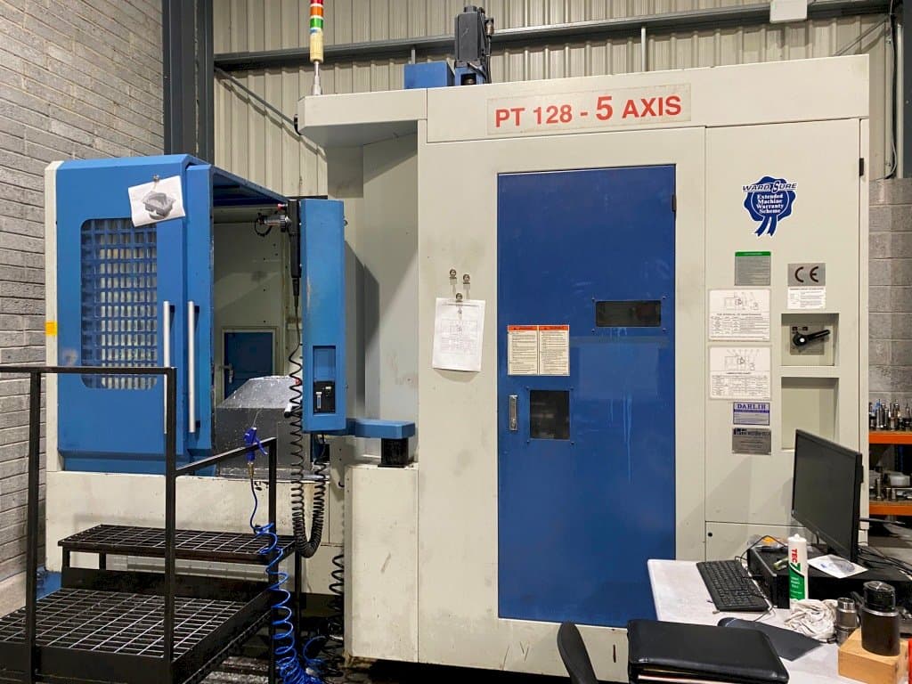 Frontansicht der DAH LIH PT128  Maschine