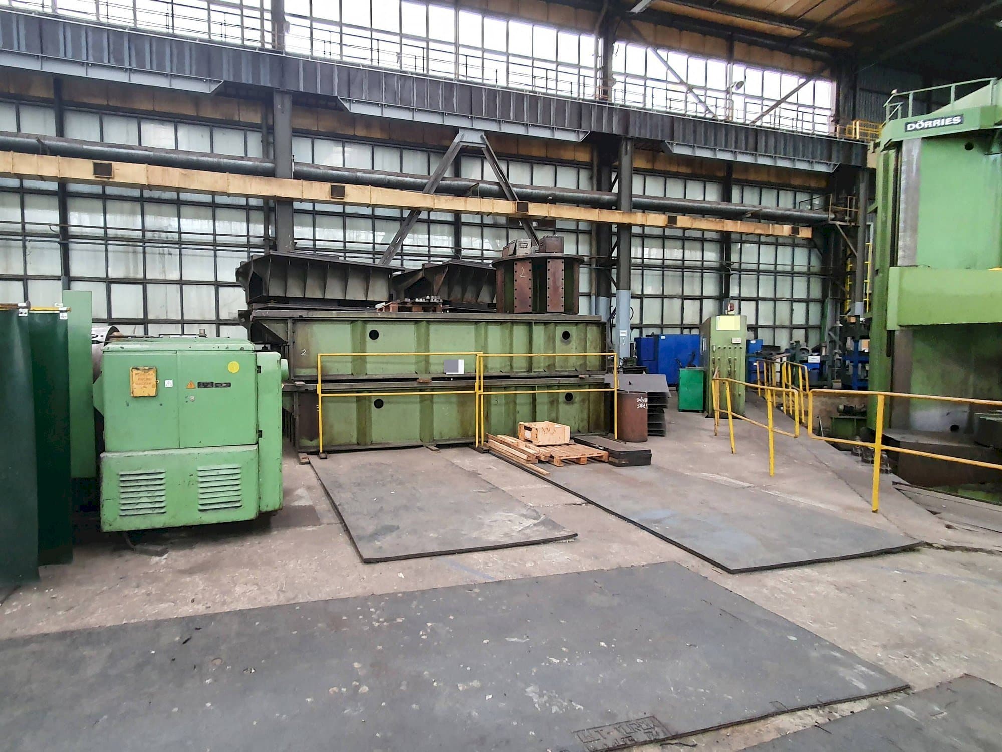 Frontansicht der DOERRIES CTE 500-V13 Maschine