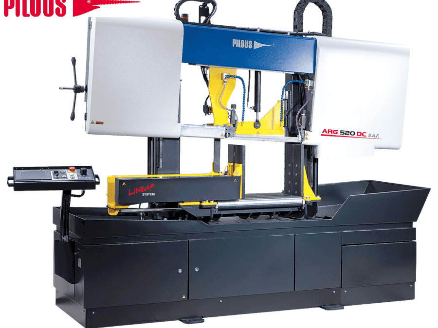 Frontansicht der Pilous ARG 520 DC  Maschine