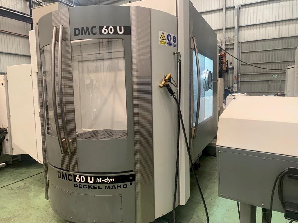 Frontansicht der DECKEL DMC 60 U hi-dyn Maschine