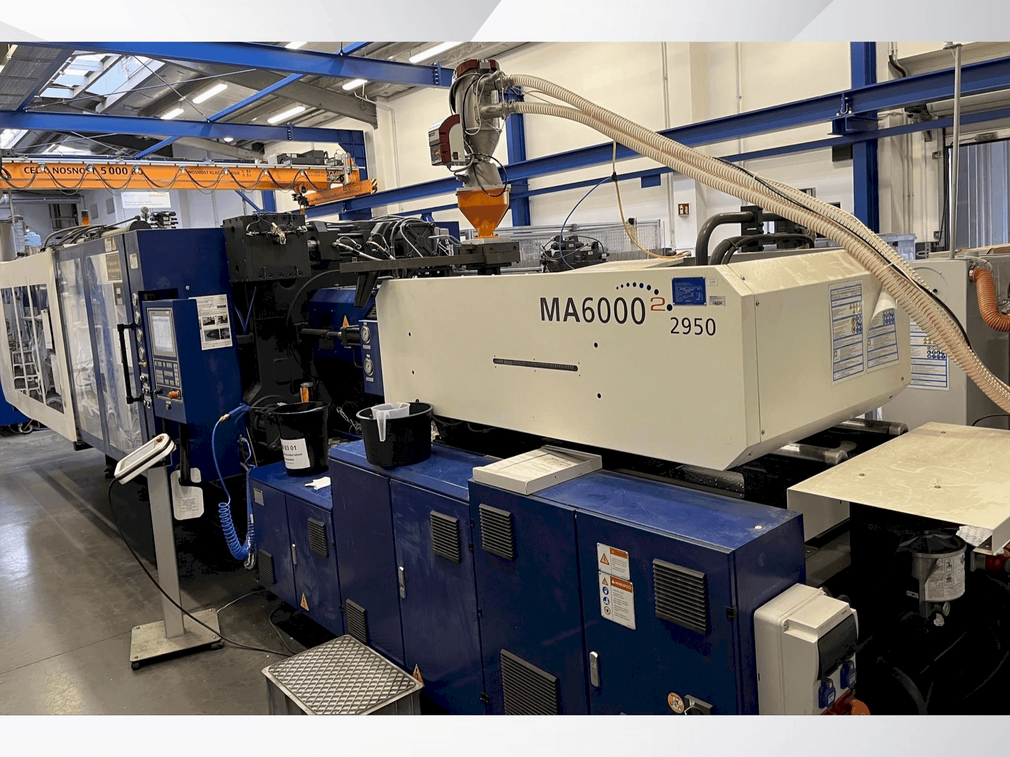 Frontansicht der HAITIAN MARS MA6000 II Maschine