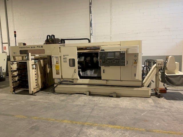 Frontansicht der NAKAMURA-TOME TW-20 Maschine