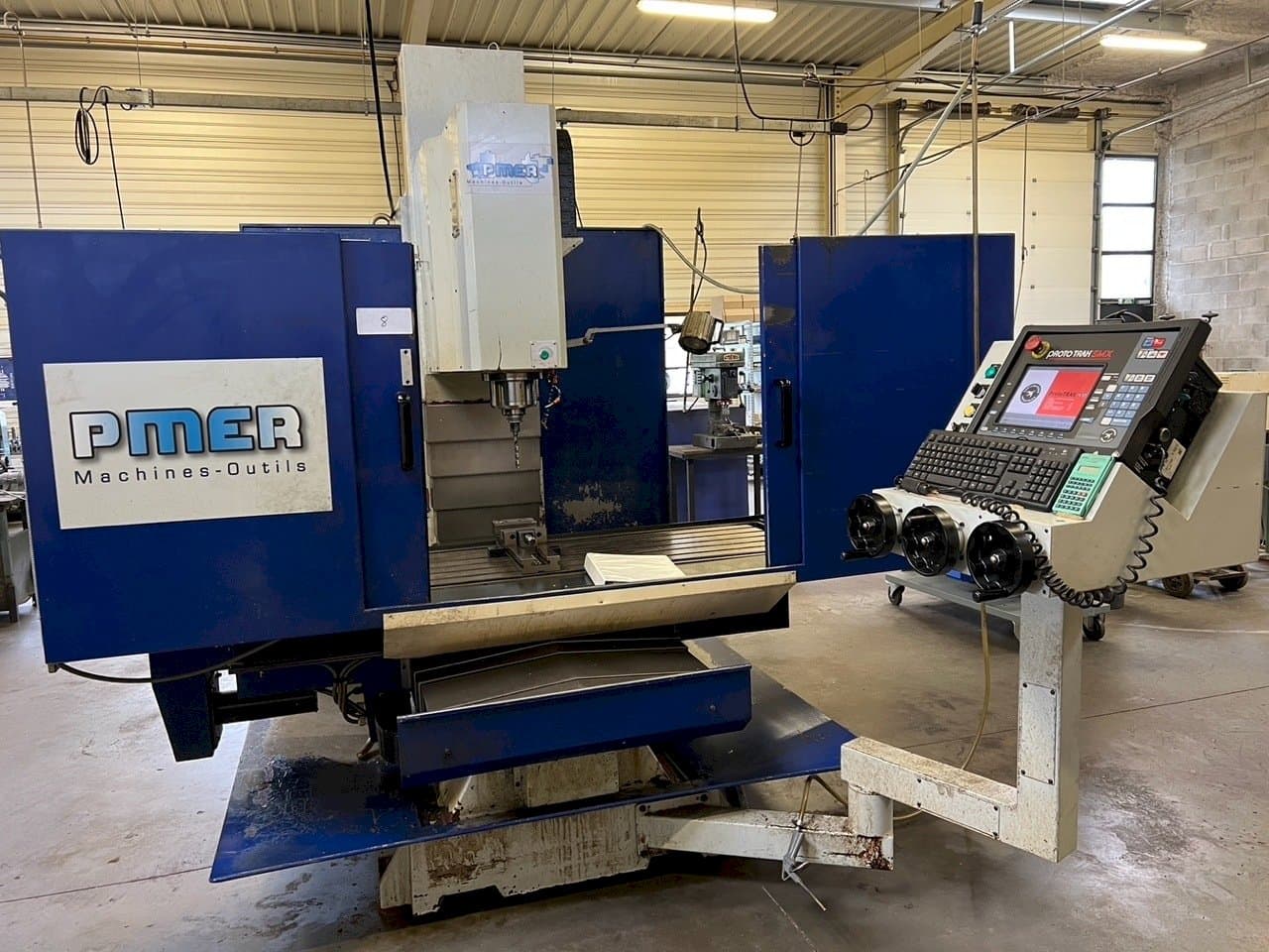 Frontansicht der PMER S-2473  Maschine