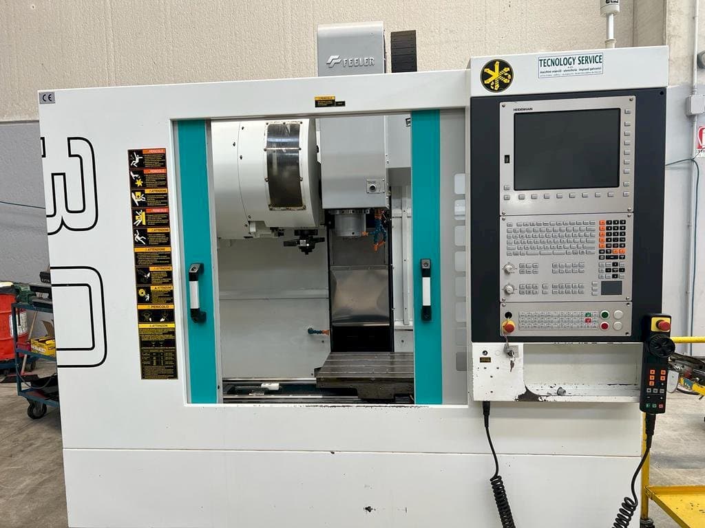 Frontansicht der Feeler VMP-30A Maschine