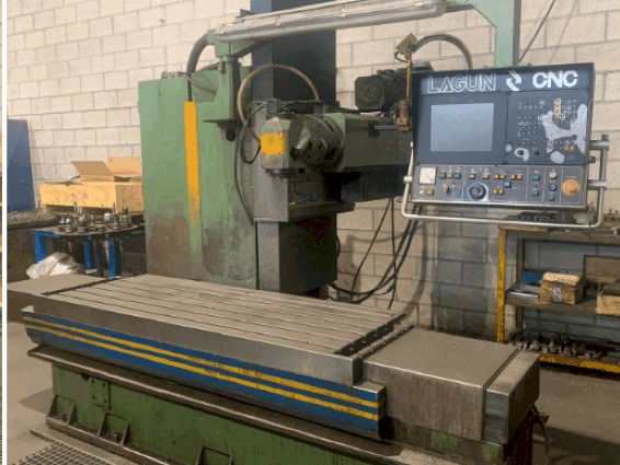 Frontansicht der LAGUN FBF 1800 Maschine