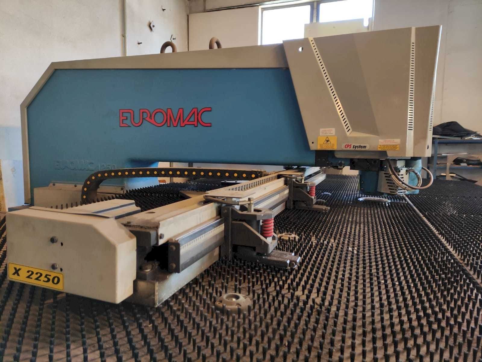 Linke Seitenansicht der Euromac ZX 1250/30 Maschine