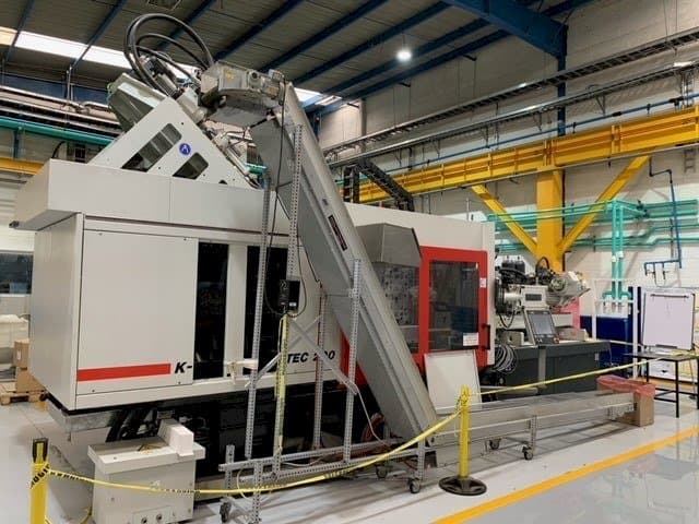 Frontansicht der Ferromatik K-TEC 200-1000/2F Maschine