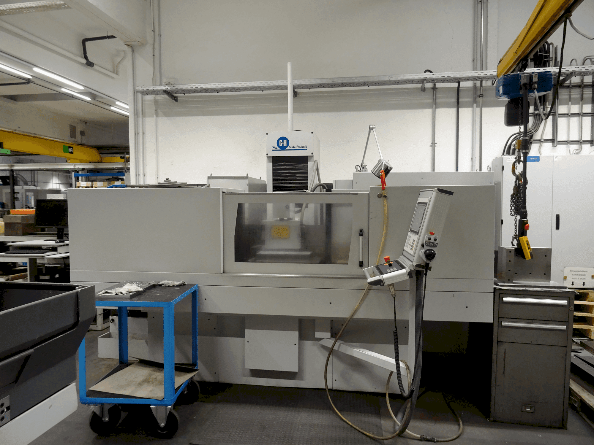 Frontansicht der GEIBEL & HOTZ FS 640 Z CB Maschine