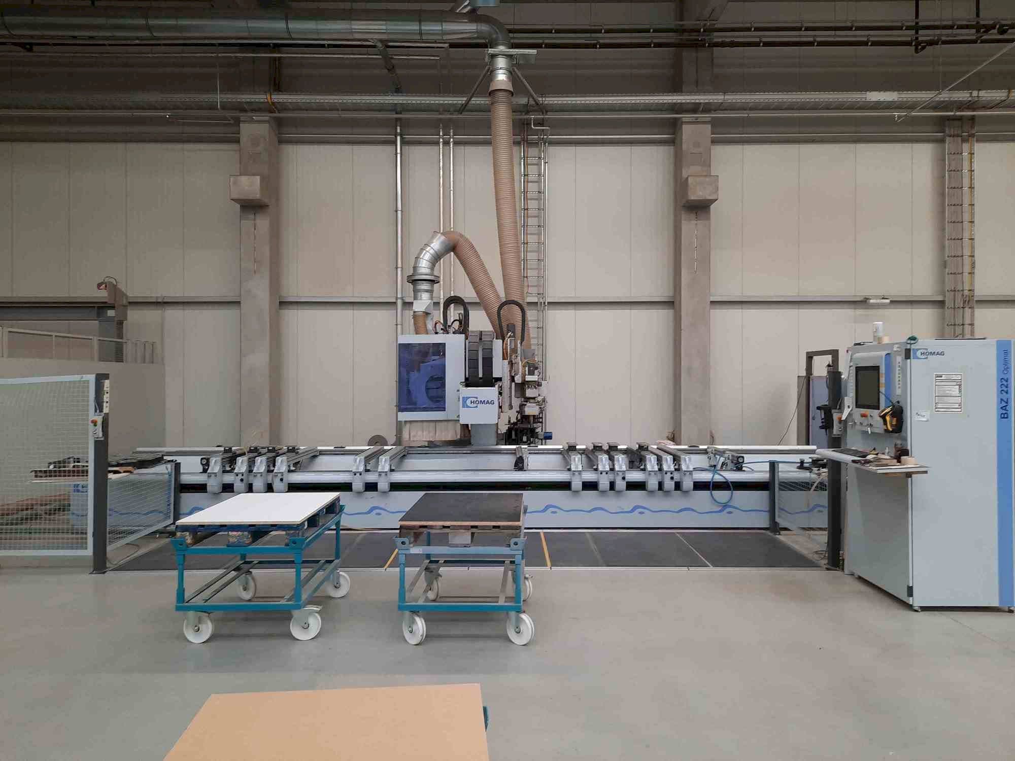 Frontansicht der HOMAG OPTIMAT BAZ222/60/K Maschine