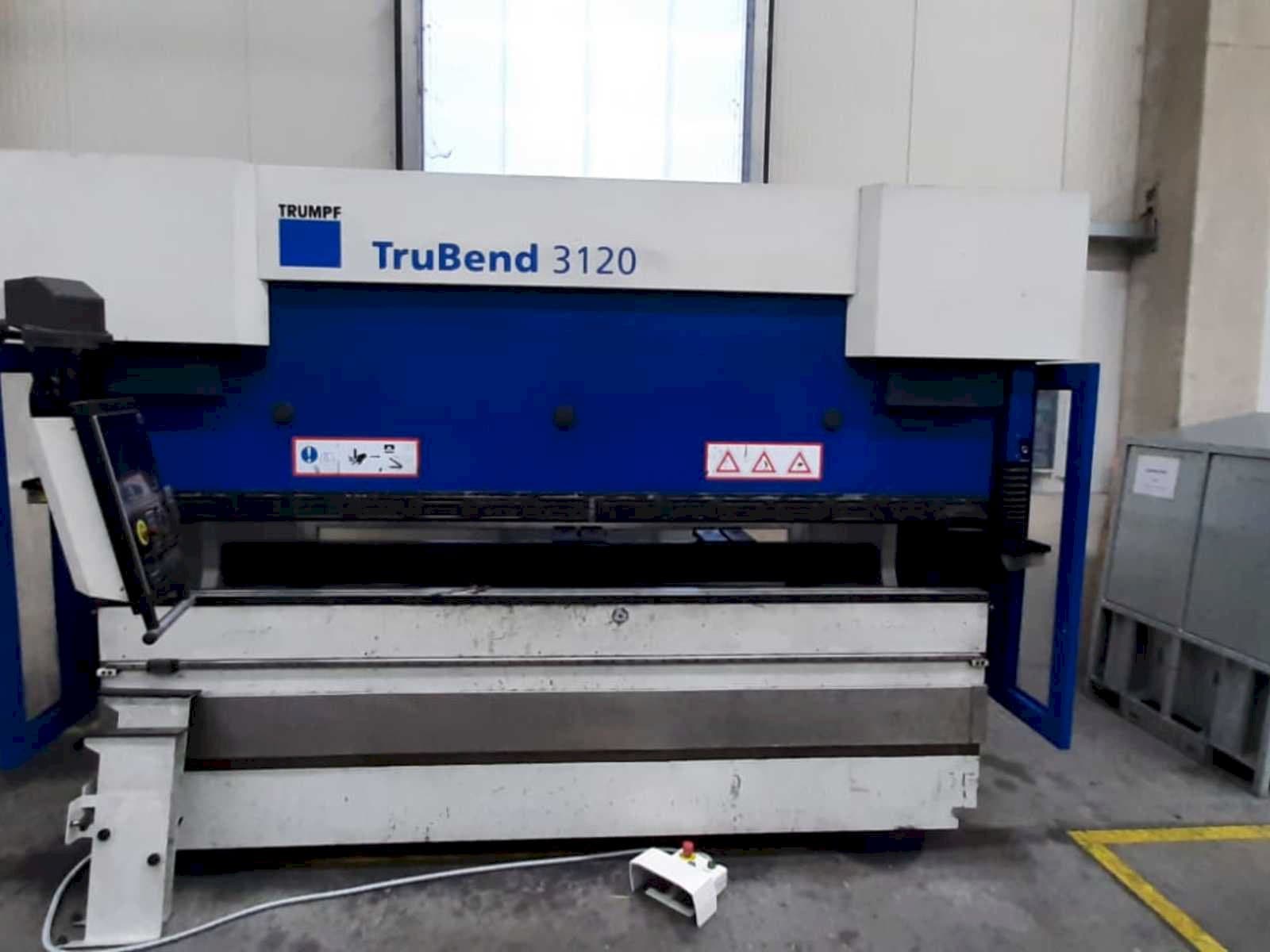 Frontansicht der Trumpf TruBend 3120  Maschine