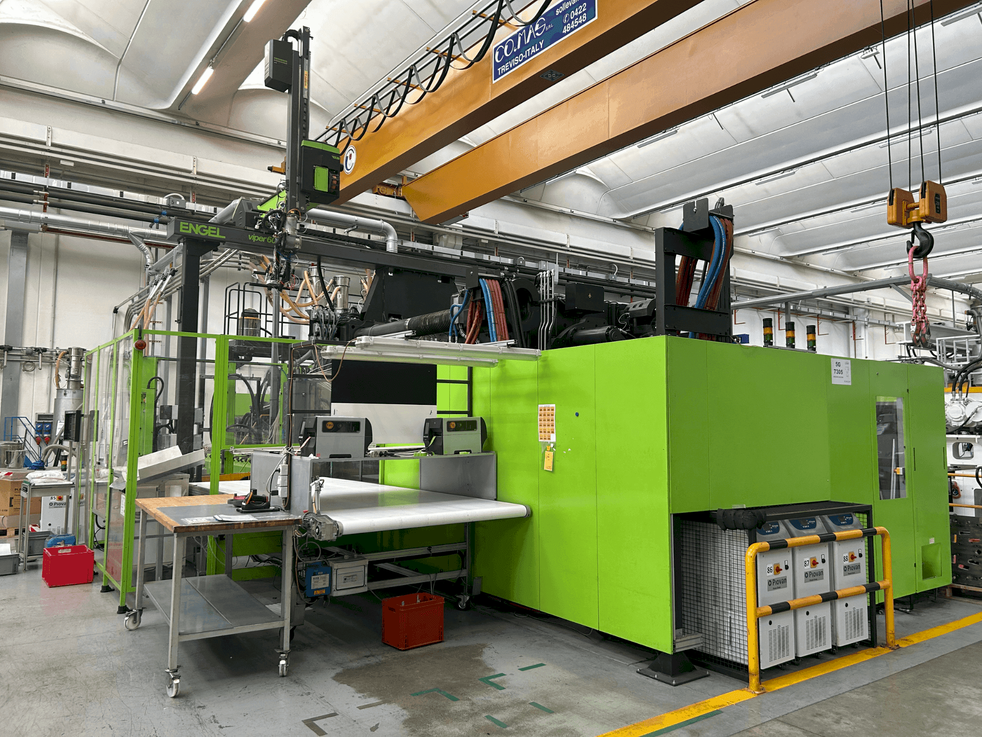 Frontansicht der Engel Duo 4500H/4500H/1300H/1300H/1700 combi  Maschine