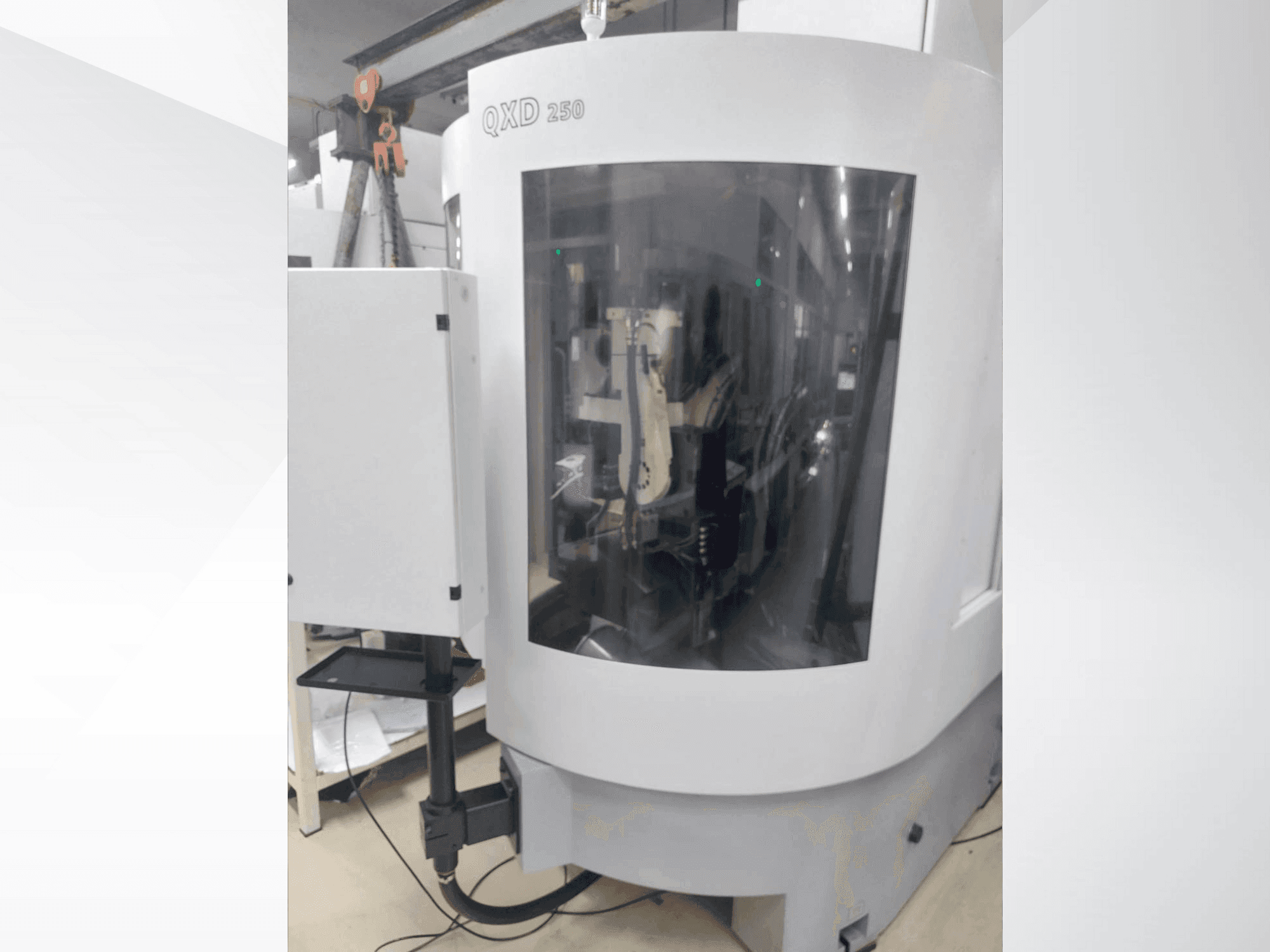 Frontansicht der VOLLMER QXD 250  Maschine