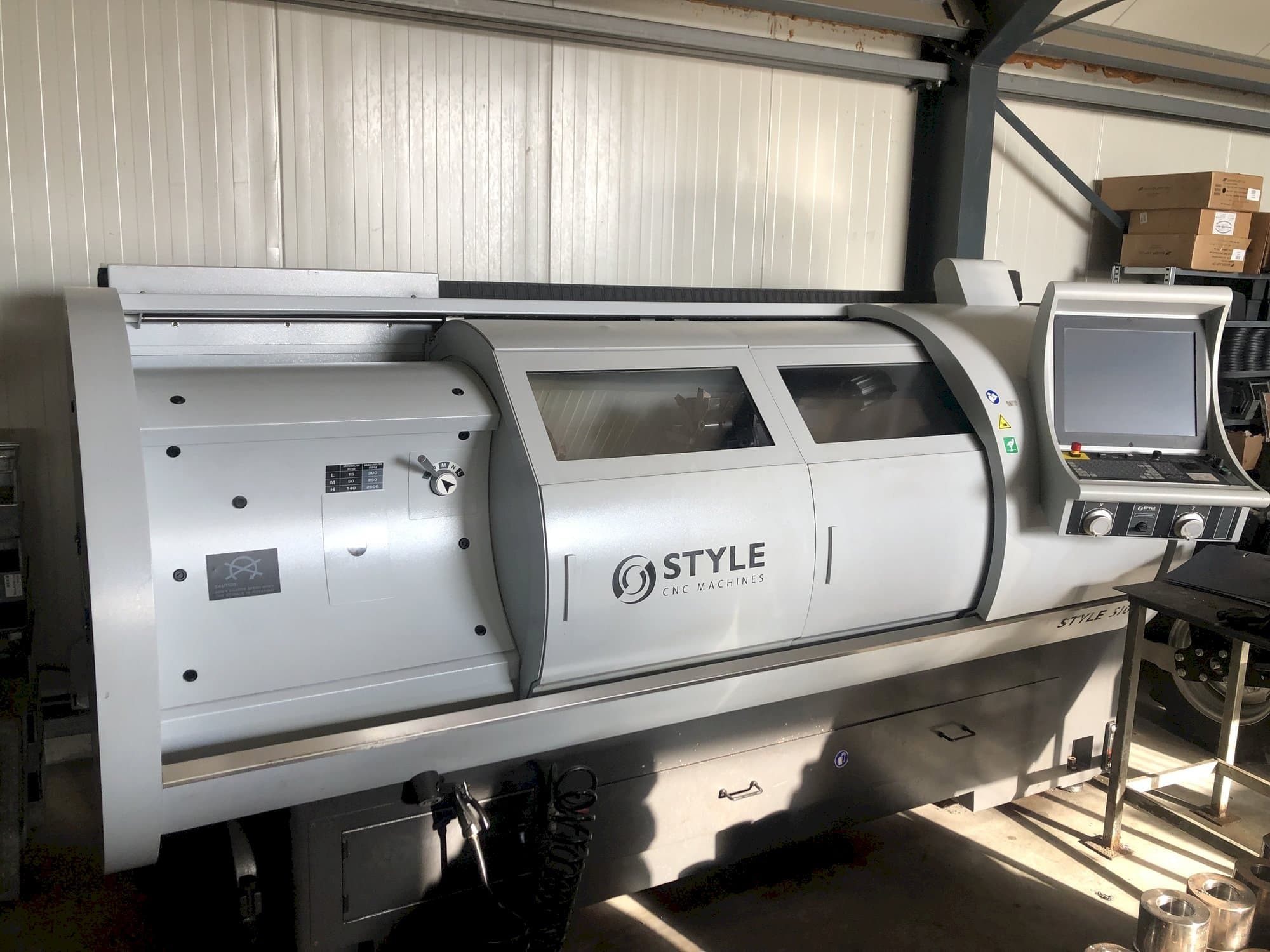 Frontansicht der STYLE 510 Maschine