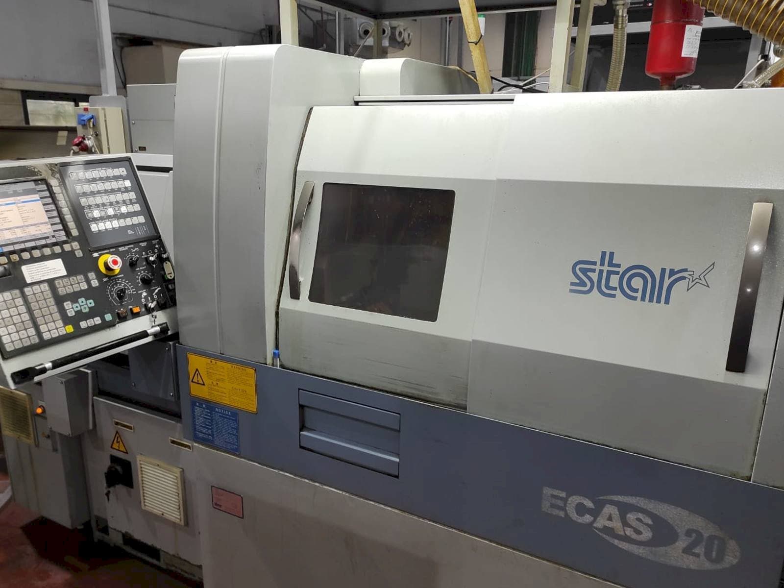 Frontansicht der Star ECAS-20 Maschine