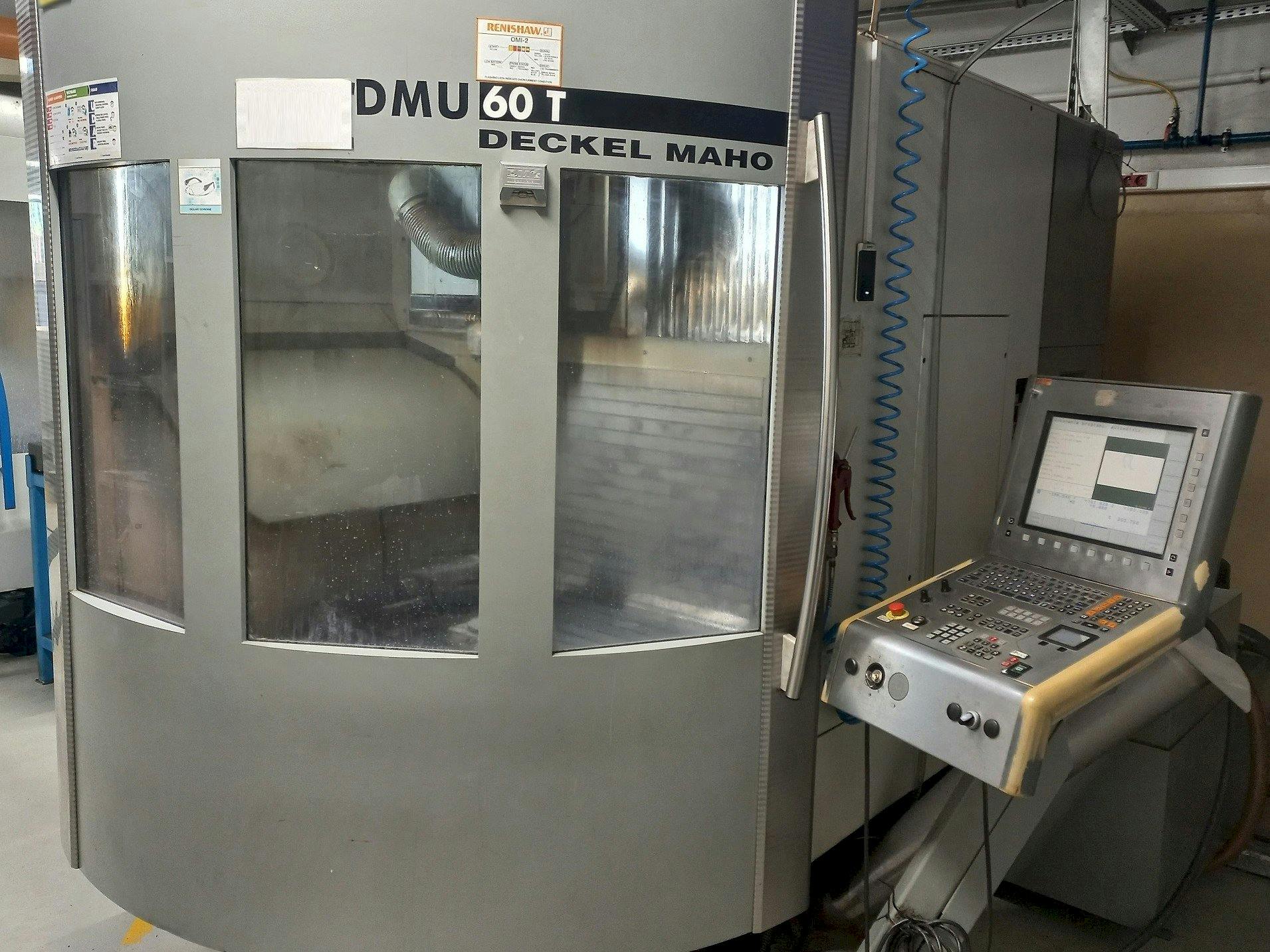 Frontansicht der DMG DMU 60T  Maschine