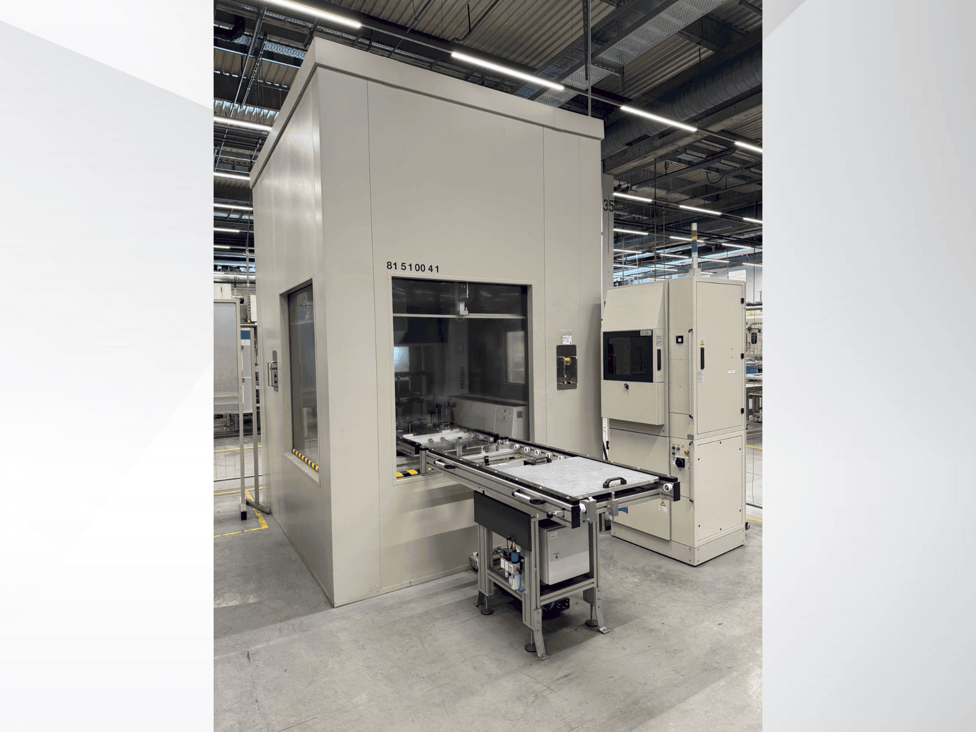 Frontansicht der HOFMANN CVK11-BH4 Maschine