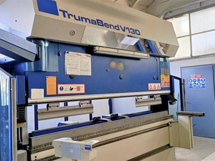 Frontansicht der Trumpf Trumabend V130 Maschine